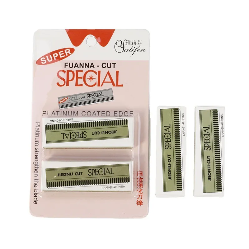10-Pack Stainless Steel Eyebrow Razor Blades – Multipurpose Replacement Refills for Brow Shaping, Peach Fuzz & Facial Hair Grooming